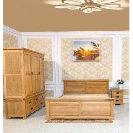 Nhật HK- BR01 : Trọn Bộ Phòng Ngủ - 03 Sản Phẩm